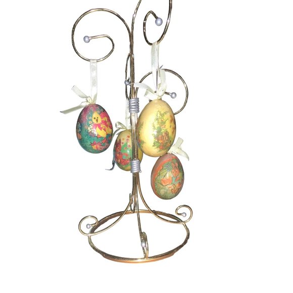Easter Egg Tree with Wire Stand - Picture 2 of 7